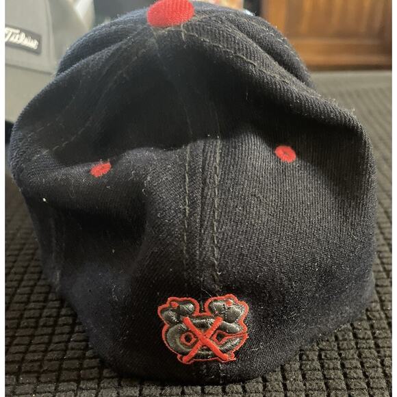 Vintage Chicago Blackhawks Zephyr Flex Hat Cap Embroidered M / L NHL Hockey - Picture 2 of 4